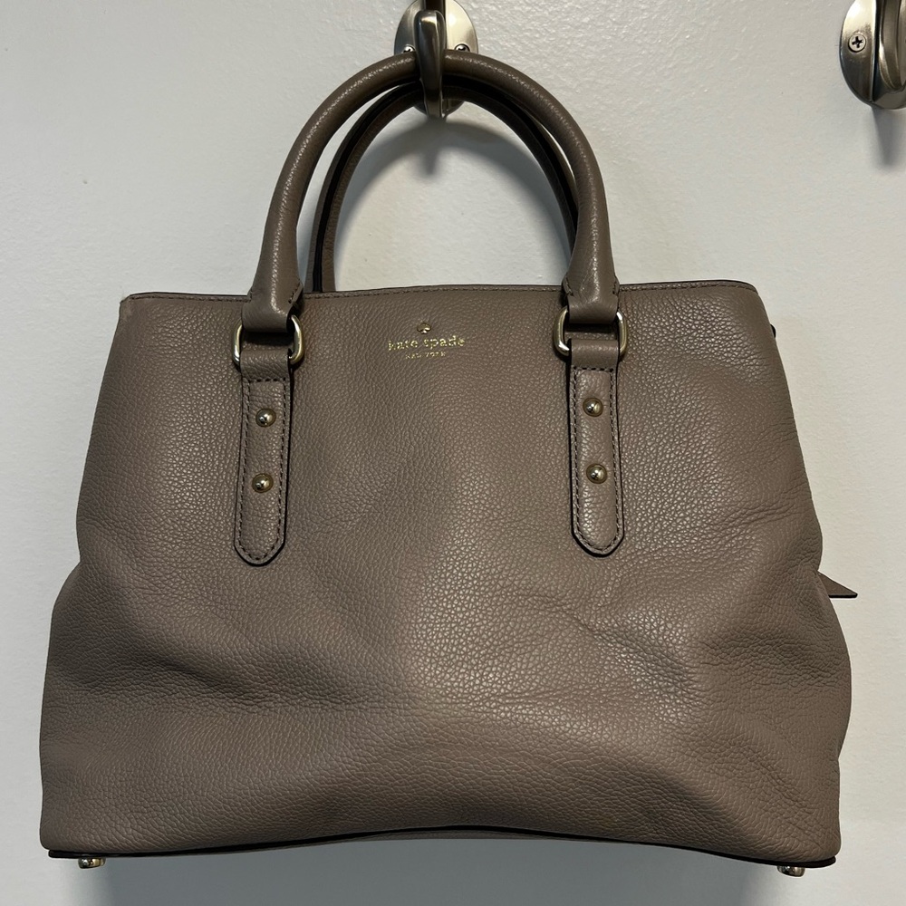 Kate Spade Taupe Leather Purse